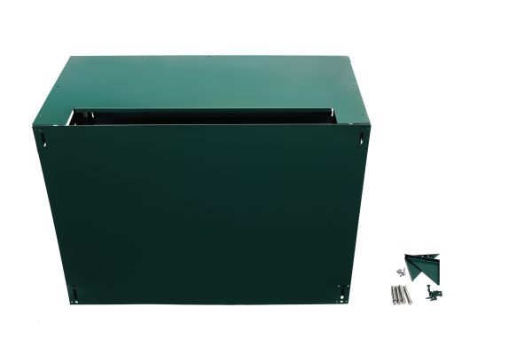 Panel trasero de la carcasa del aire acondicionado en verde CAL100 - Imagen 2