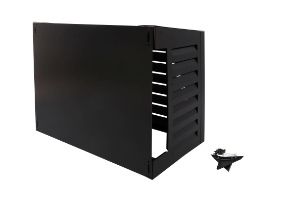 Panel trasero de la carcasa del aire acondicionado en negro CAL100 - Imagen 2