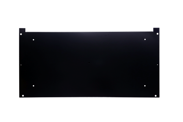 Placa base de envoltura para aire acondicionado en antracita CAL115