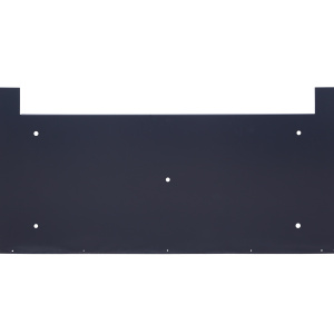 Qventi aluminium omkasting bodemplaat antraciet voor buitenunit van de airconditioner of warmtepomp  CAL150OA
