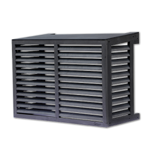 Qventi houtcomposiet airco omkasting medium antraciet Hoofdafbeelding website WAC115BG